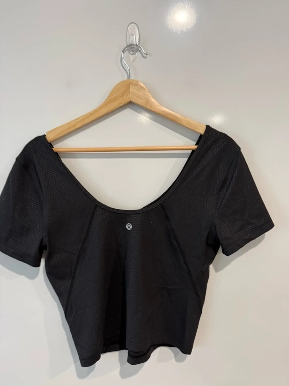 Lululemon Align T-Shirt Polka Squat Emboss Black